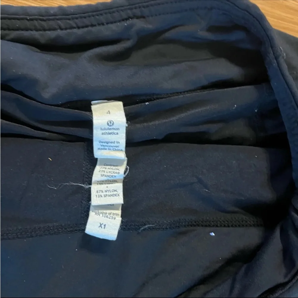 lululemon athletica Navy Blue Athletic Skirt